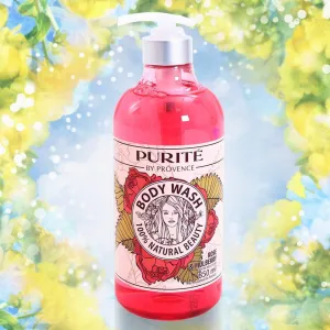 Sữa tắm Purite tinh chất hoa hồng & dâu tằm 850ml